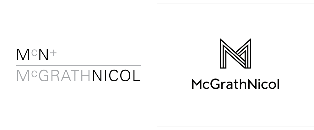 M Brand Logo - Brand New: New Logo and Identity for McGrathNicol by Hulsbosch