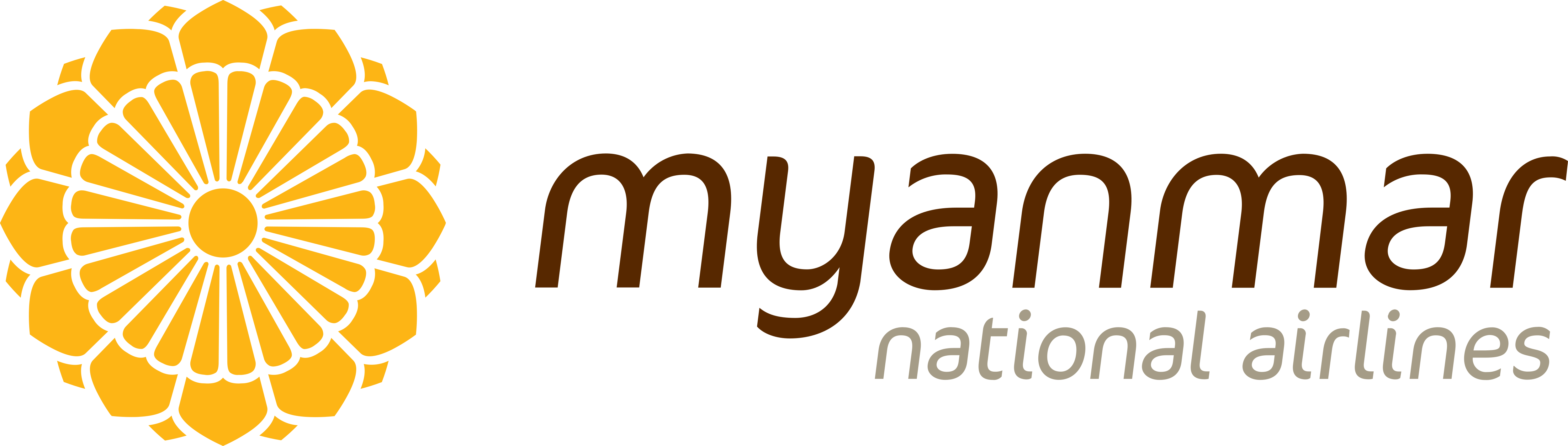 National Airlines Logo - Myanmar National Airlines