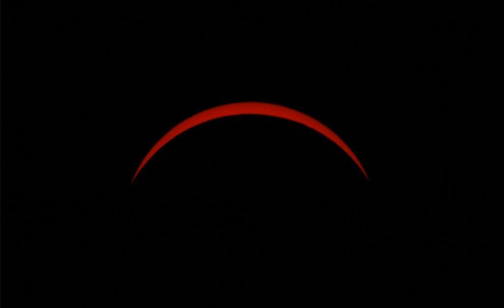 Red Crescent Moon Logo - The longest solar eclipse of the century Big Picture