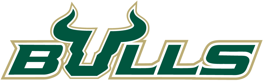 South Florida Bulls Logo - South Florida Bulls Wordmark Logo - NCAA Division I (s-t) (NCAA s-t ...