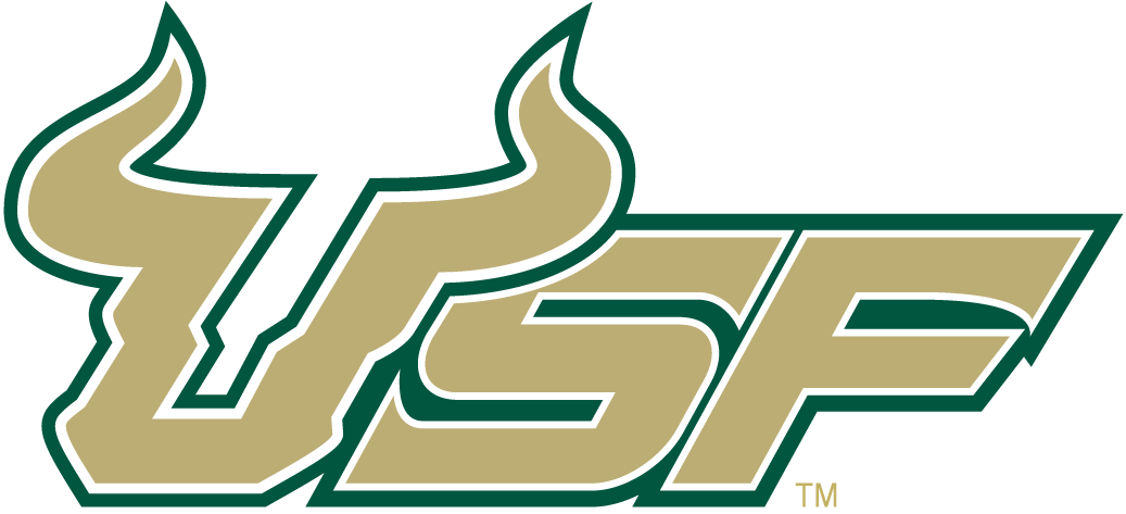 South Florida Bulls Logo - South Florida Bulls Wordmark Logo - NCAA Division I (s-t) (NCAA s-t ...