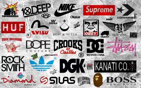 Fashion Clothing Brand Logo - Clothing Brand Logos & Entertainment Background Wallpaper
