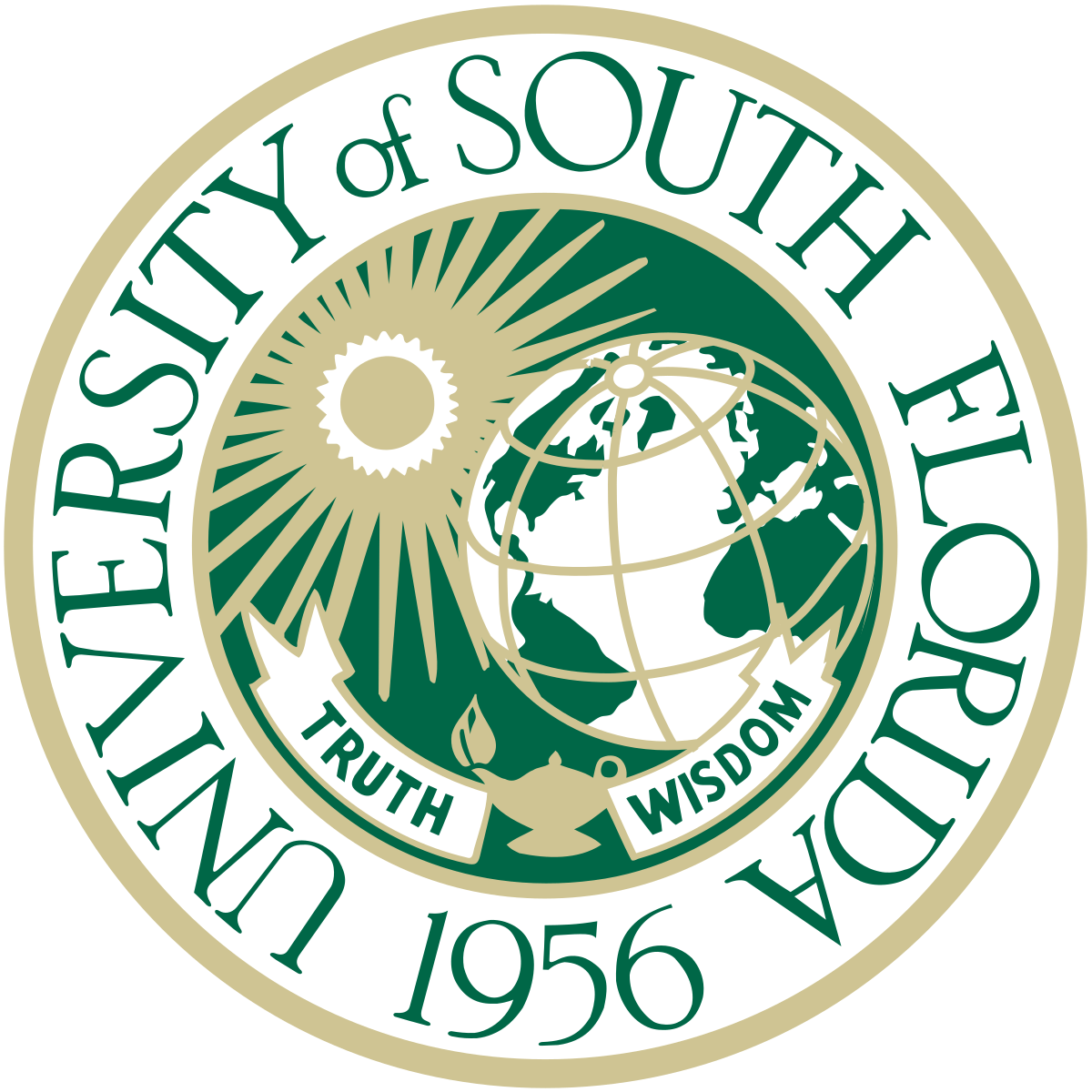Green U Bull Logo - University of South Florida