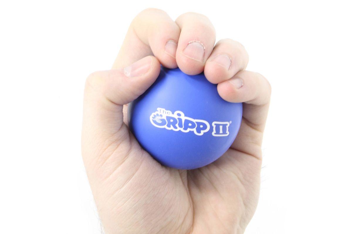 2 Hands -On Sphere Logo - GRIPP II Hand Trainer (GBII): Gripp Balls at Iron Gloves