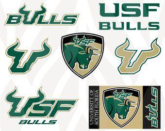 South Florida Bulls Logo - South florida bulls | Etsy