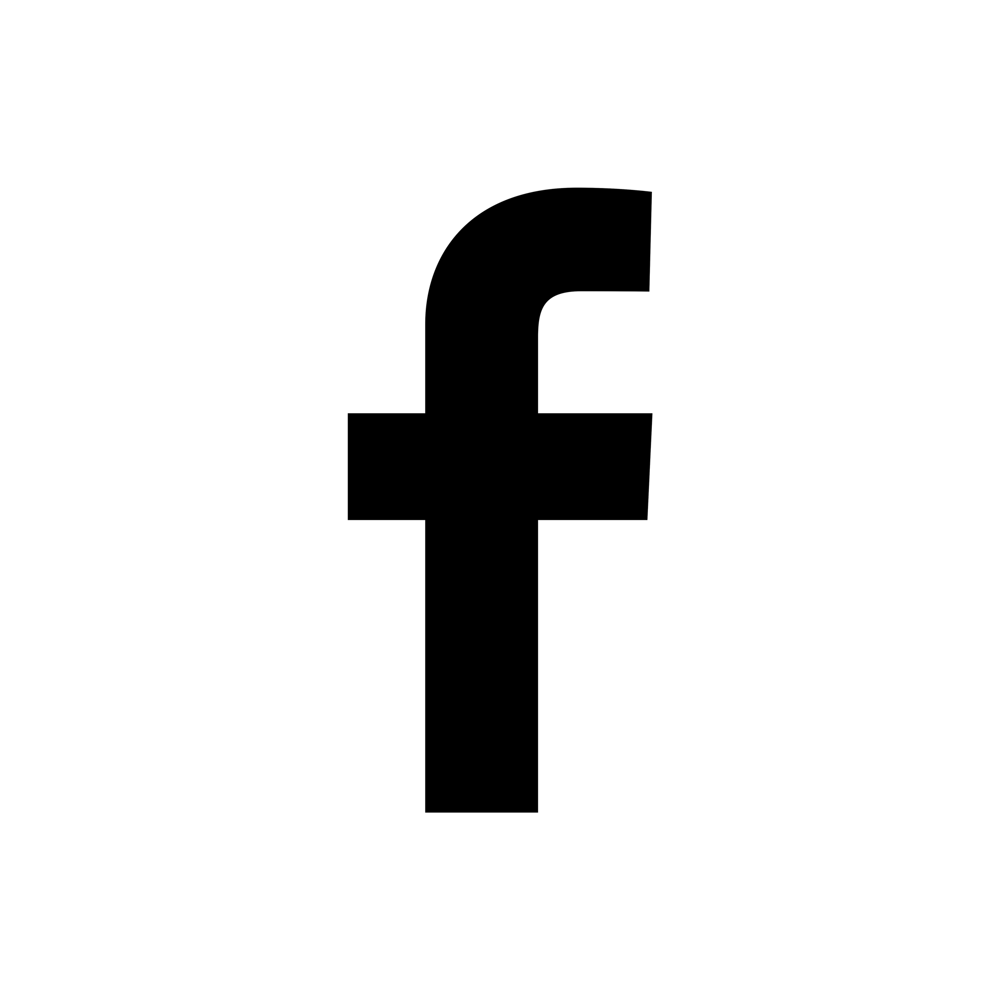 Facebook F Logo - facebook logo white