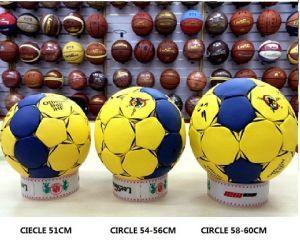 2 Hands -On Ball Logo - China High Quality Handball Size 3 2 1 0 Mirofiber PU Leather Rubber ...