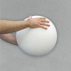 2 Hands -On Sphere Logo - Polystyrene spheres