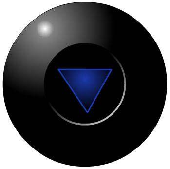 Ball and Blue Triangle Logo - Magic 8 Ball. Explore MIT App Inventor