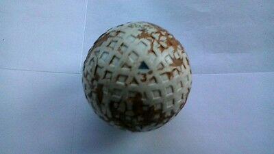 Ball and Blue Triangle Logo - RARE VINTAGE GOLF Ball with blue triangle red 3 circa 1930 - £5.00