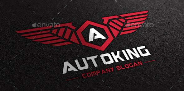 Auto King Logo - Cool Auto Service Logo Templates (Vector & EPS)