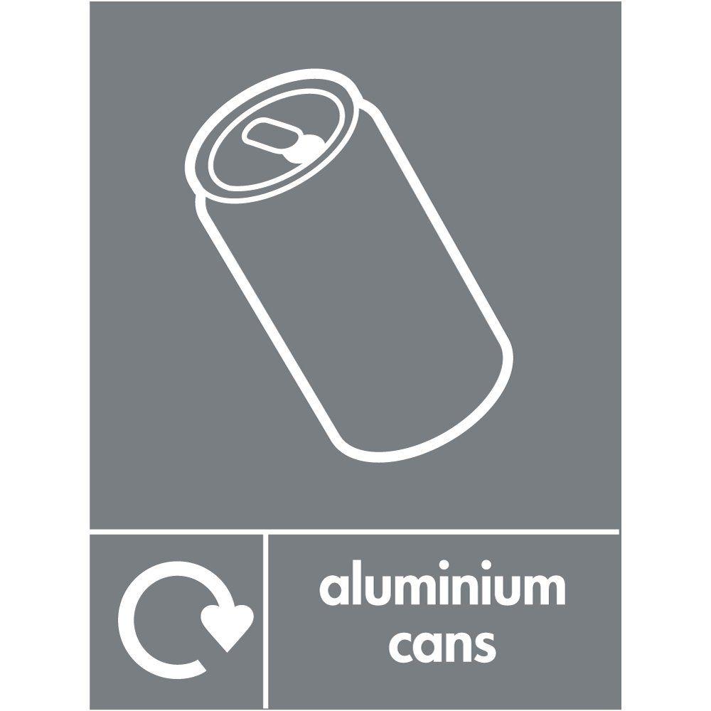 Recycle Cans Logo - Aluminium Cans Waste Recycling Signs Key Signs UK