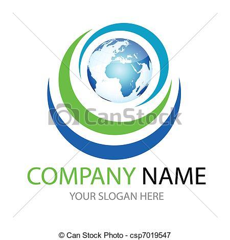 Global Company Logo - Global Logo Clipart