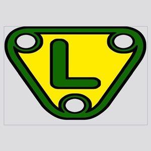 Super L Logo - Super L Wall Art - CafePress