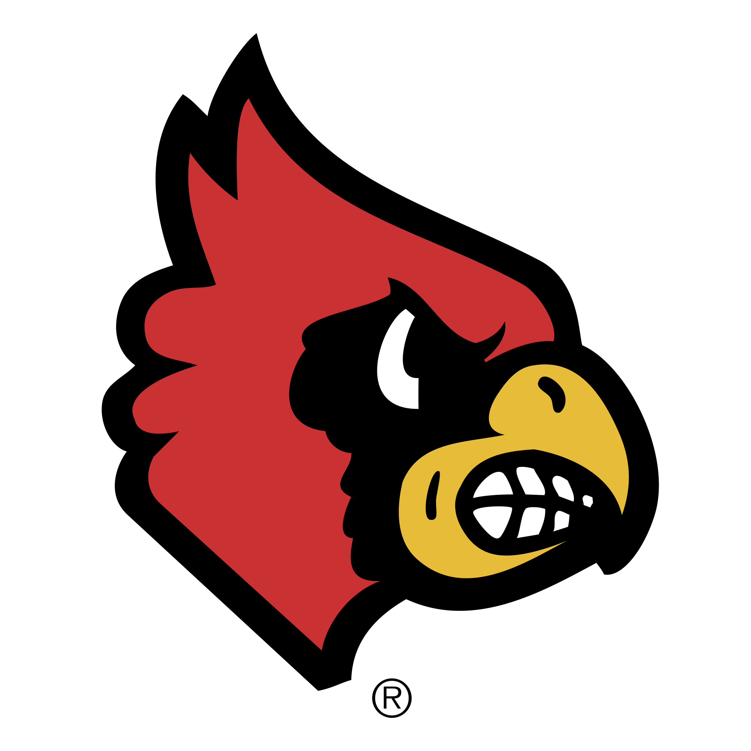 Louisville Cards Logo - Louisville Cardinals Logo PNG Transparent & SVG Vector - Freebie Supply