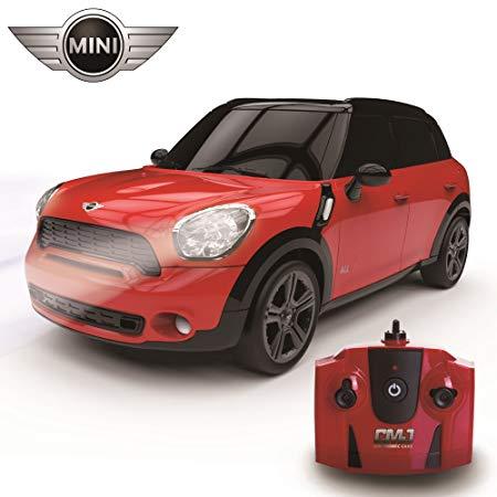 Red and White Car Logo - CMJ RC Cars 1:24 Scale Mini Countryman Cooper S All4 in Red and ...