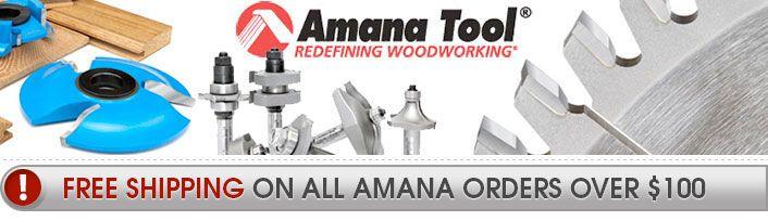 Amana Tool Logo - Amana Tool Router Bits, Saw Blades & More