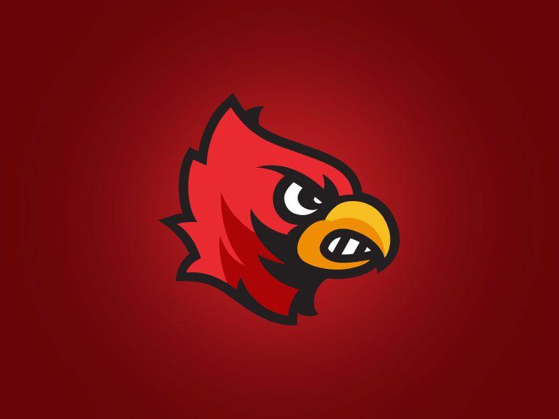 U of L Cardinal Logo - Louisville Cardinal logo by Donovan Sears | Dribbble | Dribbble