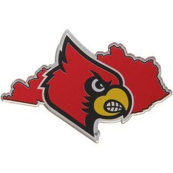 Louisville Cardinals Logo - Louisville Cardinals Stickers, Cardinals Bumper Sticker, Car Decal ...
