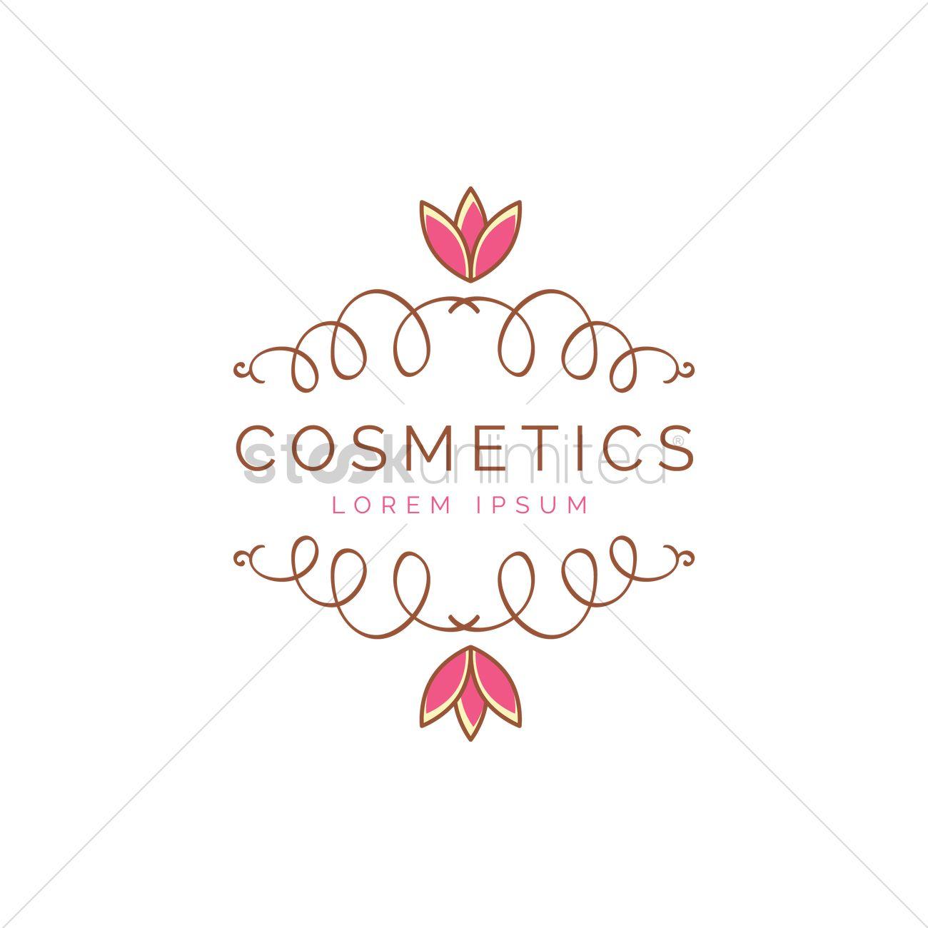 Cosmetics Logo - Cosmetics logo element Vector Image - 1825411 | StockUnlimited