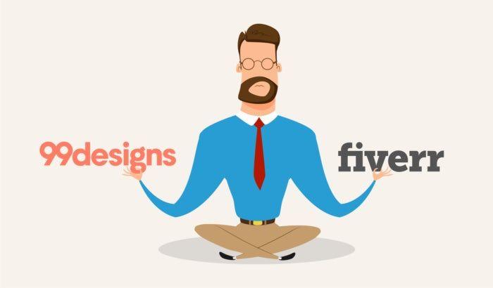 Fiverr Logo - 99designs vs. fiverr: which is the best choice for graphic design ...