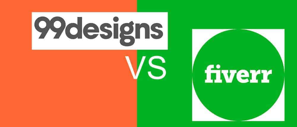 Fiverr Logo - 99designs vs Fiverr: Bought and Compared To Find Best Logo Designers