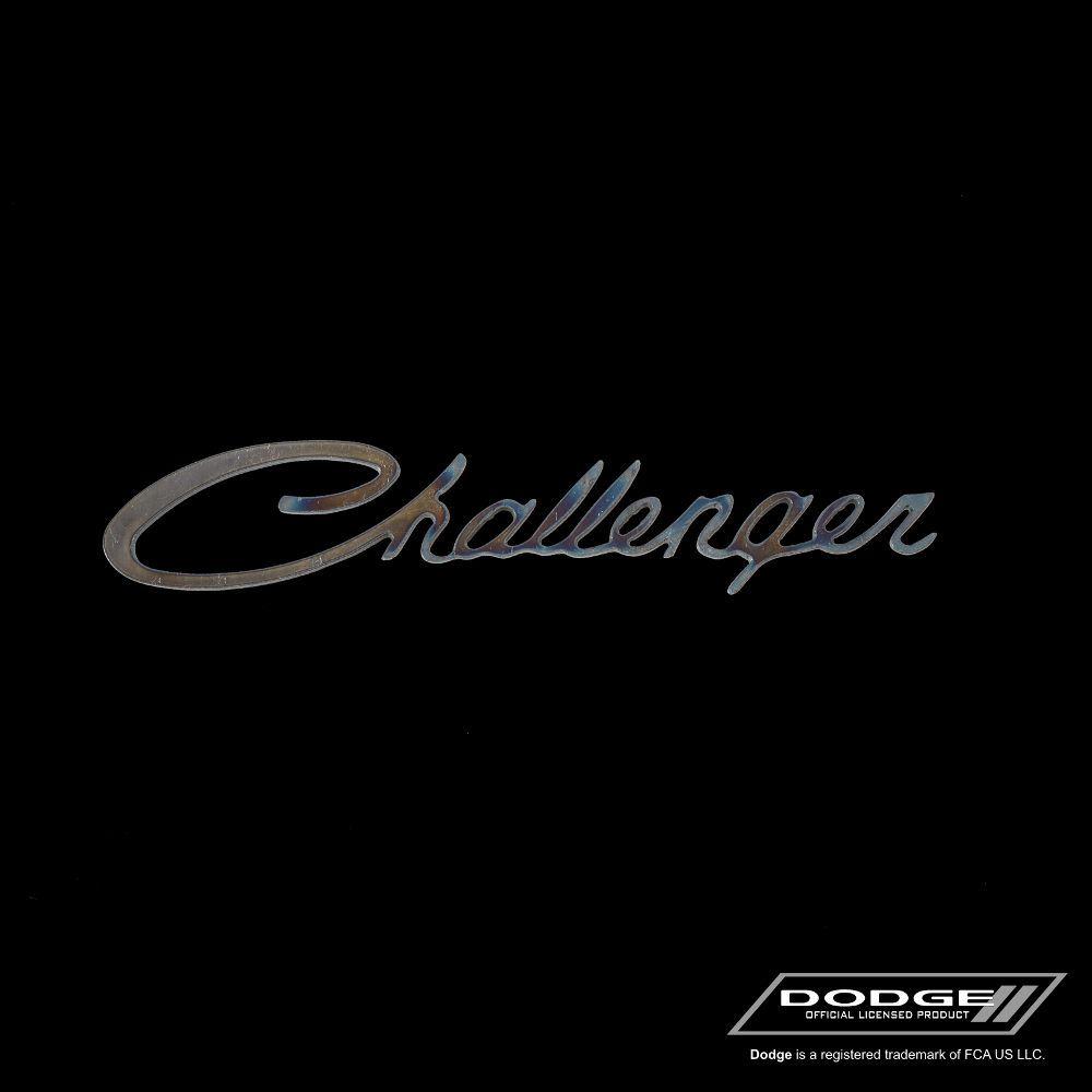 Dodge Challenger Logo - Dodge Challenger Script - Speedcult Officially Licensed