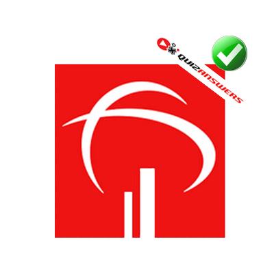 Red Square White Circle Logo - Red and white Logos