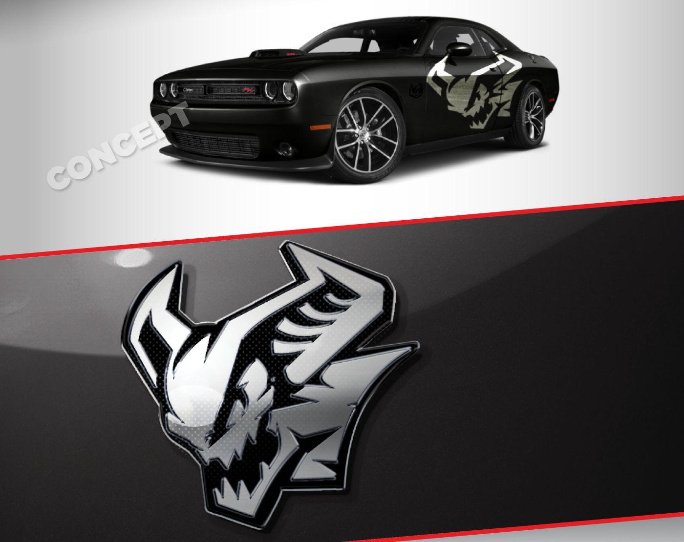 Dodge Challenger Logo - Demon Challenger SRT® Demon - Concept Logo on Behance