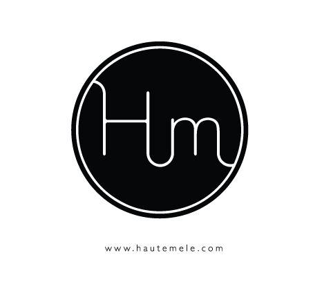 Clothing Line Logo - HAUTEMELE logo for clothing line. branding and product design