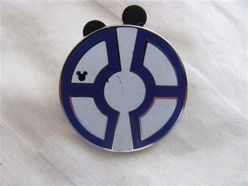 Disny Hidden in Logo - Disney Trading Pin 108461 WDW Hidden Mickey Series