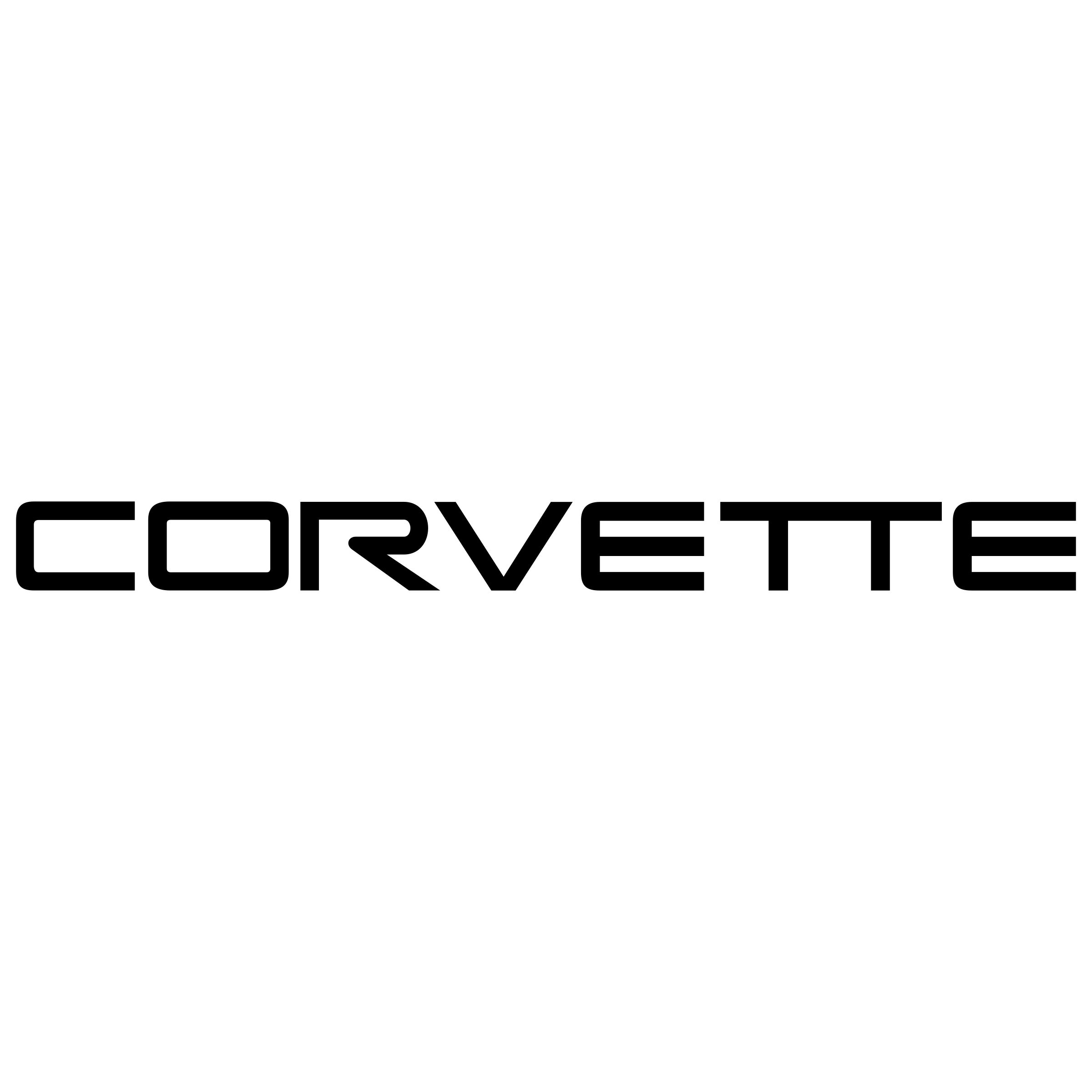 White Corvette Logo - Corvette Logo PNG Transparent & SVG Vector