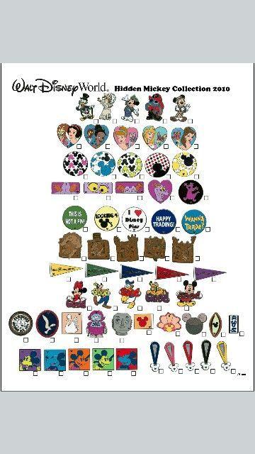 Disny Hidden in Logo - hidden mickey full collections.. COLLECTIBLES: Hidden Mickey