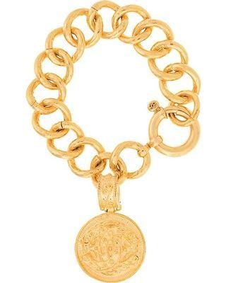 Chanel Vintage Logo - Can't Miss Bargains on Chanel Vintage logo charm bracelet - Gold