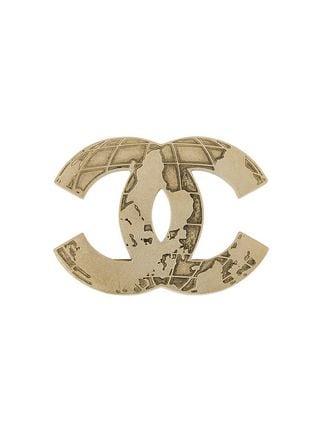 Chanel Vintage Logo - Chanel Vintage logo brooch $1,141 - Shop VINTAGE Online - Fast ...
