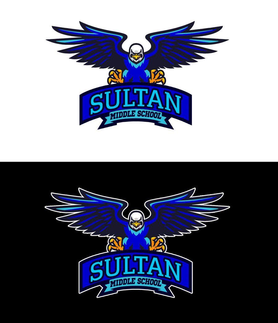 Skyhawk Bird Logo - Entry #12 by JeanpoolJauregui for Skyhawk Mascot | Freelancer