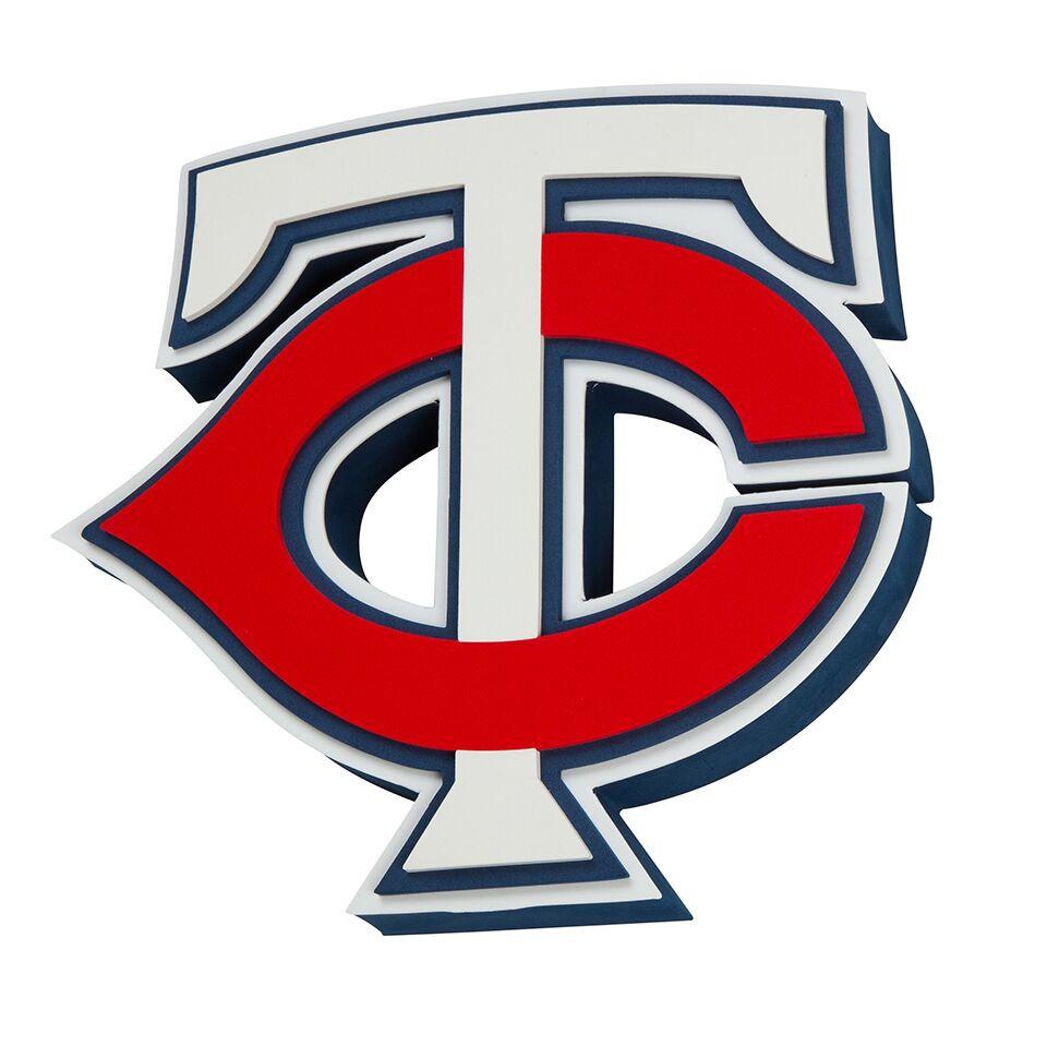 Twins Logo - Twins Foam Sign Minnesota Twins 3D Fan Foam Logo Sign