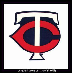 Twins Logo - MINNESOTA TWINS BASEBALL MLB INDOOR DECAL STICKER TEAM LOGO~BUY 1 ...