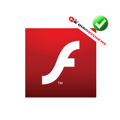 White F Logo - Red and white Logos