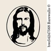 Yesus Logo - Yesus face Posters and Art Prints