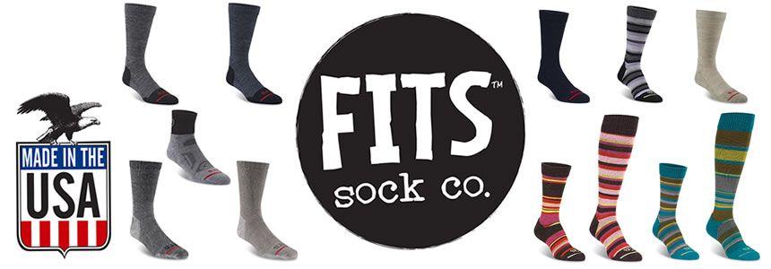 Socks Company Logo - How do your Socks FIT? A Run Oregon review of FITS Sock – Run Oregon