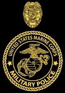 USMC MP Logo - Marine Corps Military Police T-shirt - Hard Charger Apparel