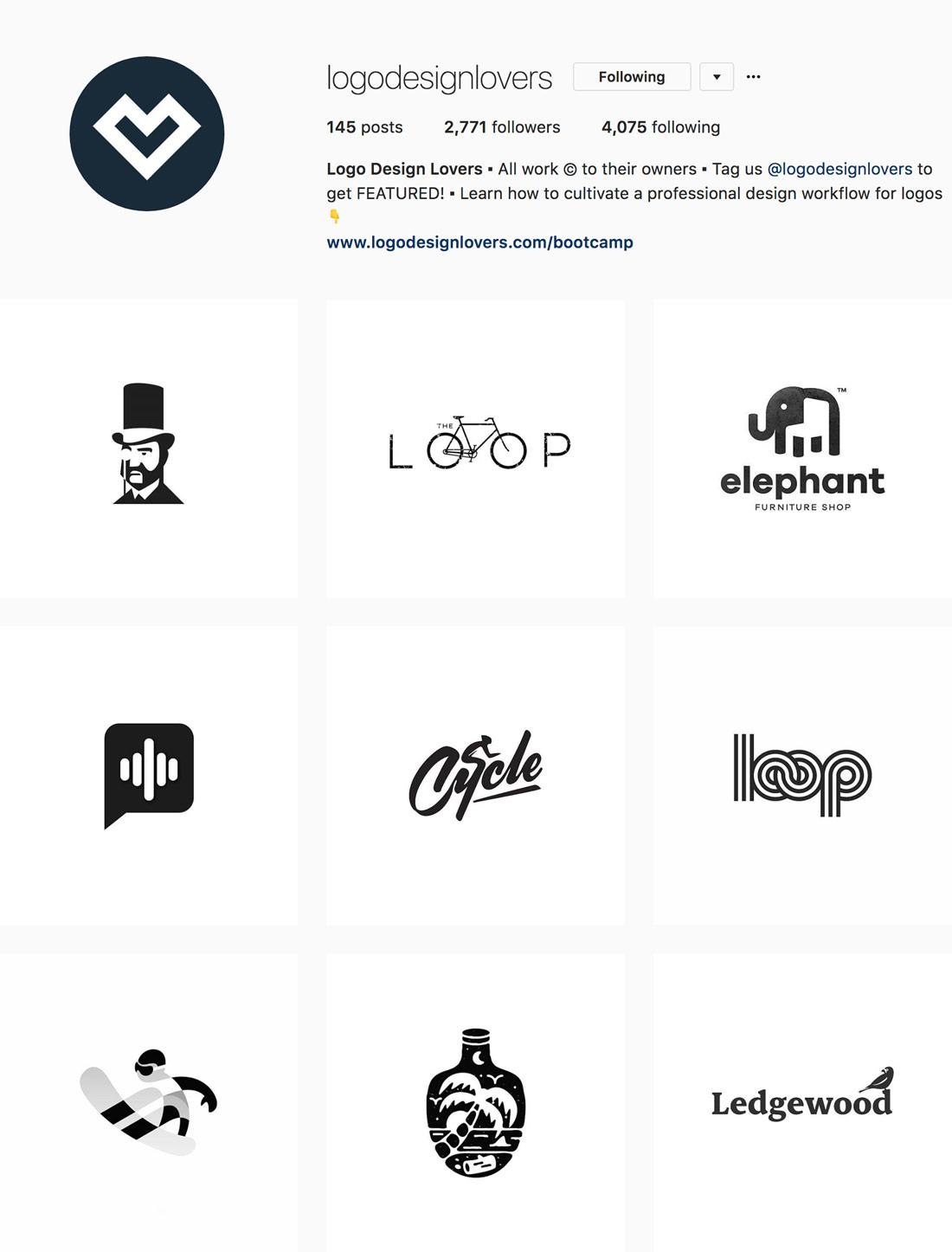Black and White and 1 Logo - The 18 Best Instagram Accounts for Logo Design Inspiration