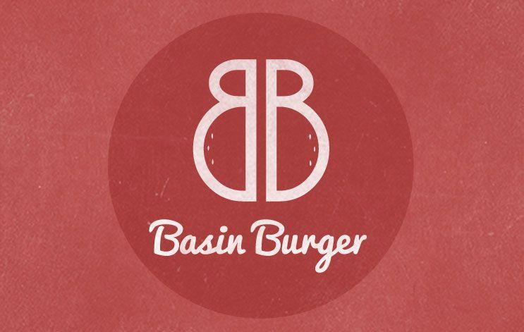 Red Bb Logo - Basin Burger – Jesse B Cooke
