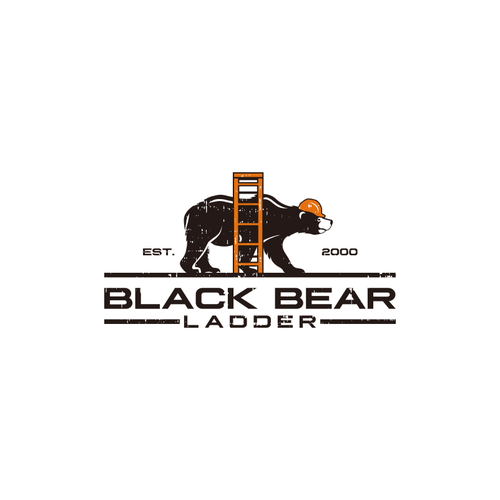 Ladder Logo - Black Bear Ladder Logo. Logo & brand identity pack contest