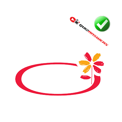 Red and Yellow Flower Looking Logo - Red And Yellow Flower Logo - Logo Vector Online 2019