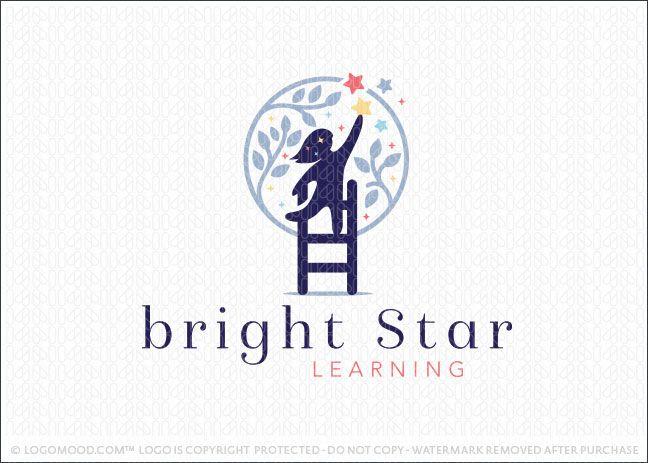 Ladder Logo - Readymade Logos Bright Star Learning
