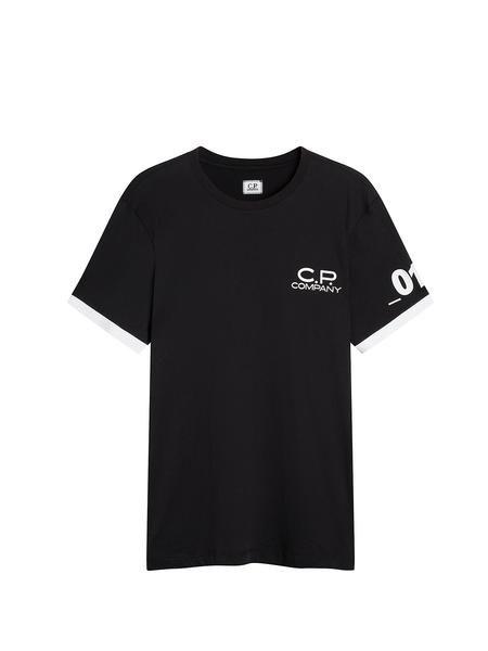 Black and White and 1 Logo - C.P. Company | T-Shirts