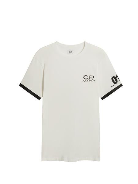 Black and White and 1 Logo - C.P. Company | T-Shirts