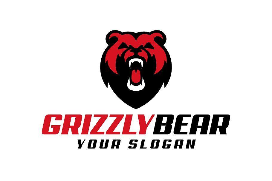 Grizzly Bear Logo - Grizzly Bear Logo ~ Logo Templates ~ Creative Market